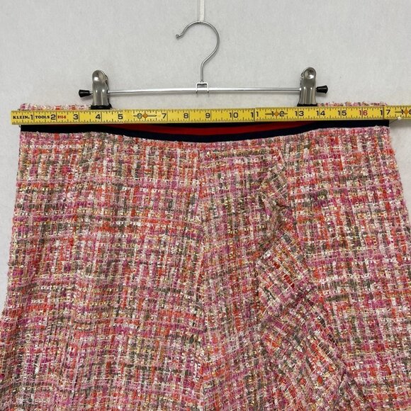 Gracia Tweed Sequin Ruffle Skirt Women's XL NWT - Picture 4 of 11